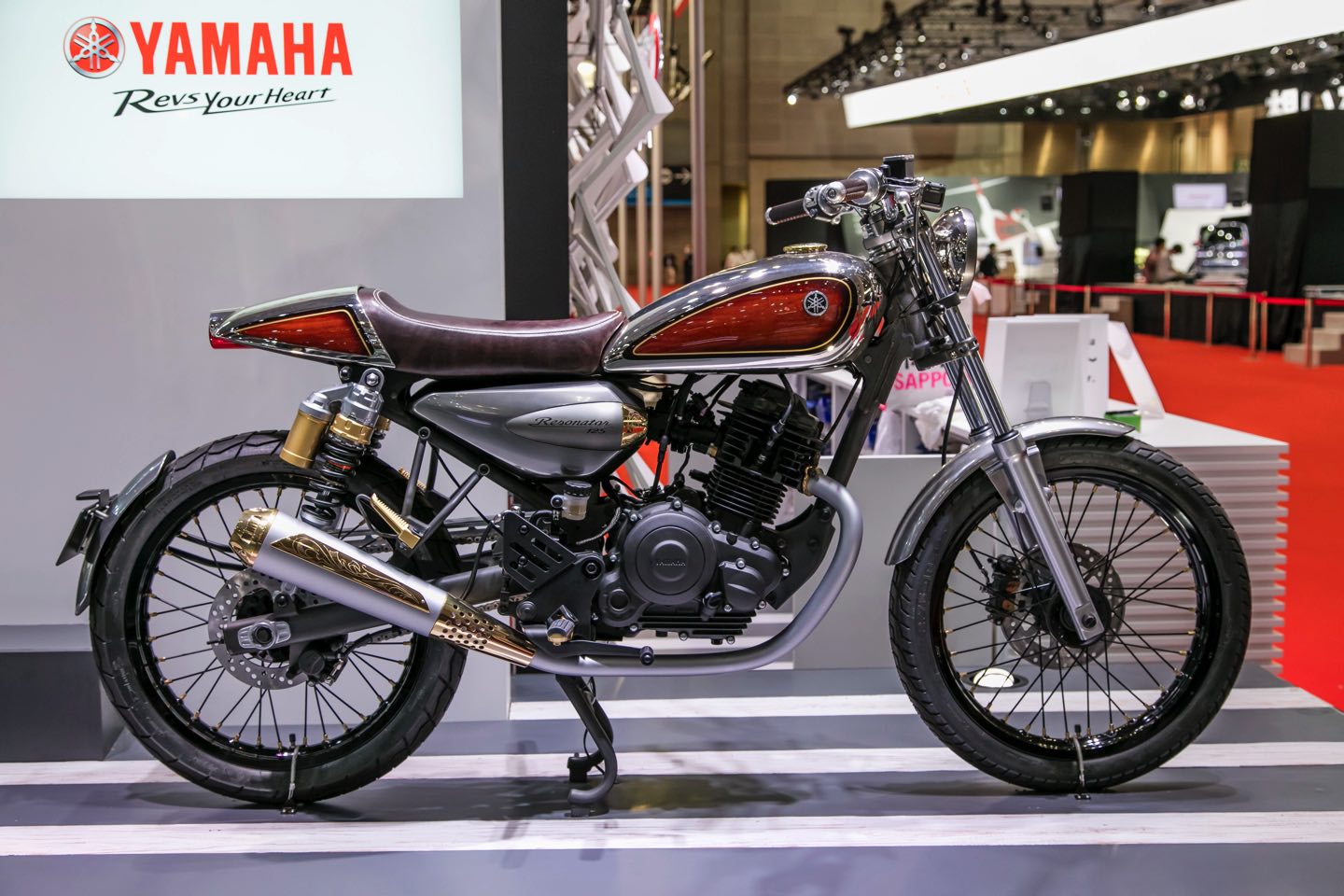  Yamaha  Resonator 125 Motor  Klasik  Baru Siap Produksi 